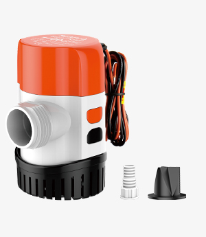 13B SERIES 600/800GPH Electronic Sensing Automatic Bilge Pump –New Design 